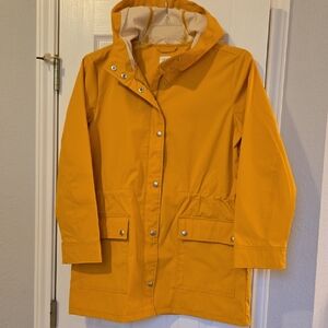 J. Crew Hooded Rain Jacket